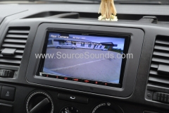 VW Transporter T5GP 2014 reverse camera upgrade 006