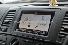 VW Transporter T5GP 2014 reverse camera upgrade 005