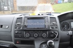 VW T5 2014 reverse camera upgrade 002