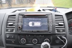 VW T5 2014 reverse camera upgrade 003