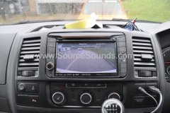 VW T5 2014 reverse camera upgrade 004