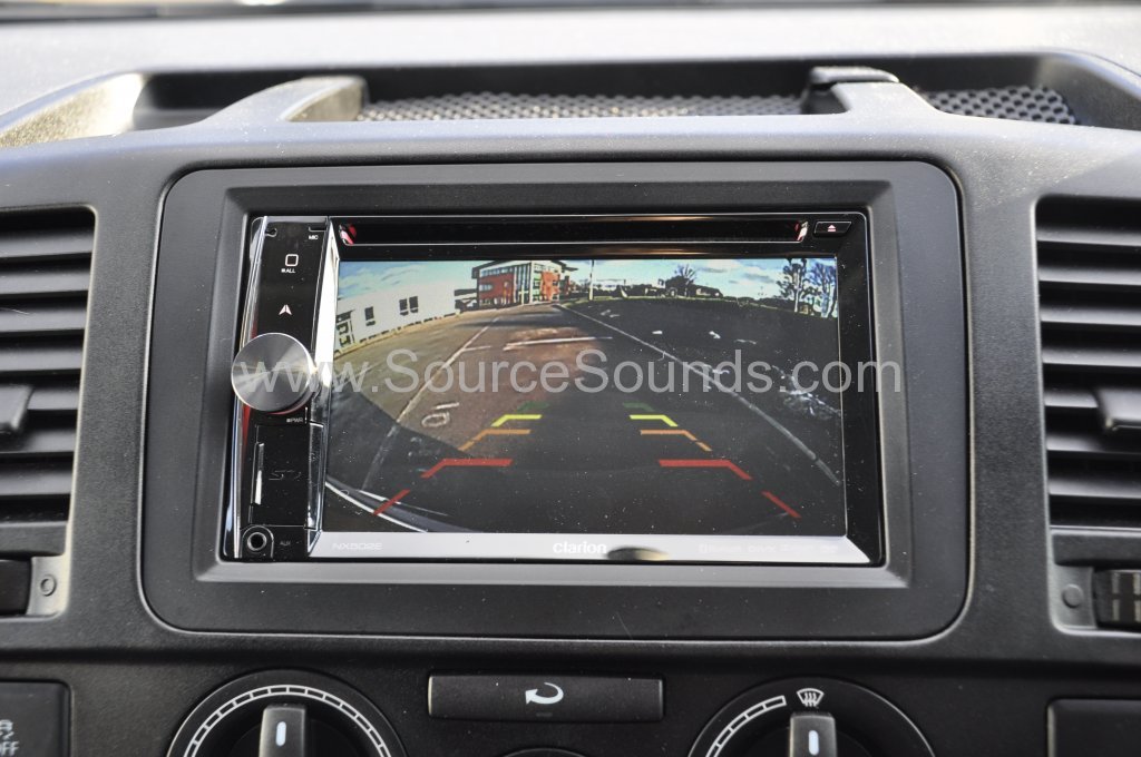 VW T5 2014 reverse camera upgrade 010