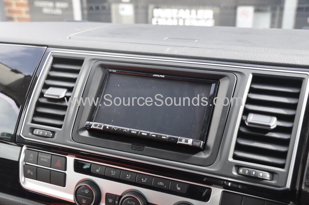 VW T6 2017 Alpine dab screen upgrade 003