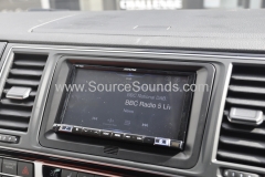 VW T6 2017 Alpine dab screen upgrade 006
