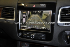 VW Touareg 2012 reverse camera upgrade 008