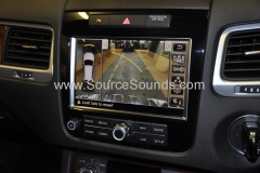 VW Touareg 2012 reverse camera upgrade 011