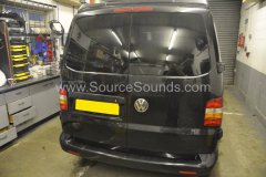 VW Transporter 2007 reverse camera upgrade 002