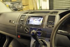 VW Transporter 2007 reverse camera upgrade 004
