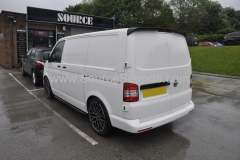 VW Transporter T5 2014 rear sensors white 002