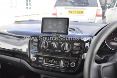 VW Up 2012 retro fit navigation 004