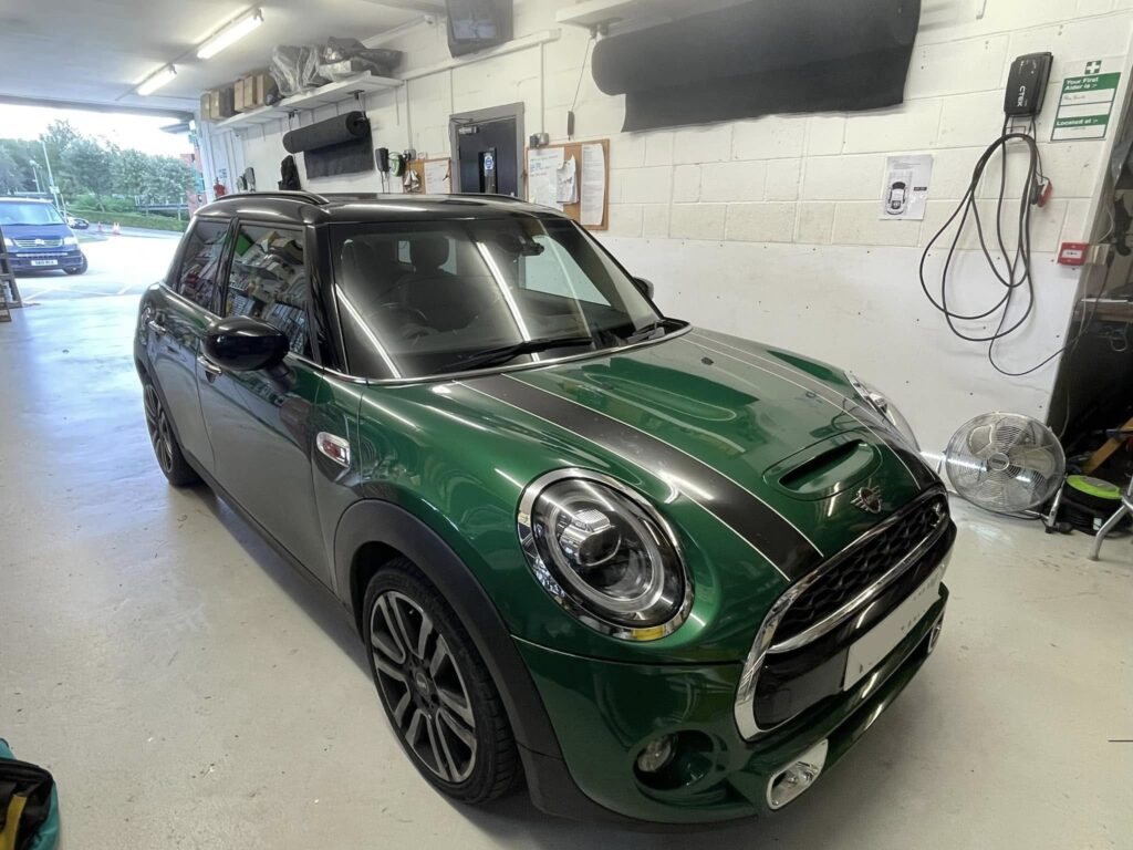 mini cooper audio installation