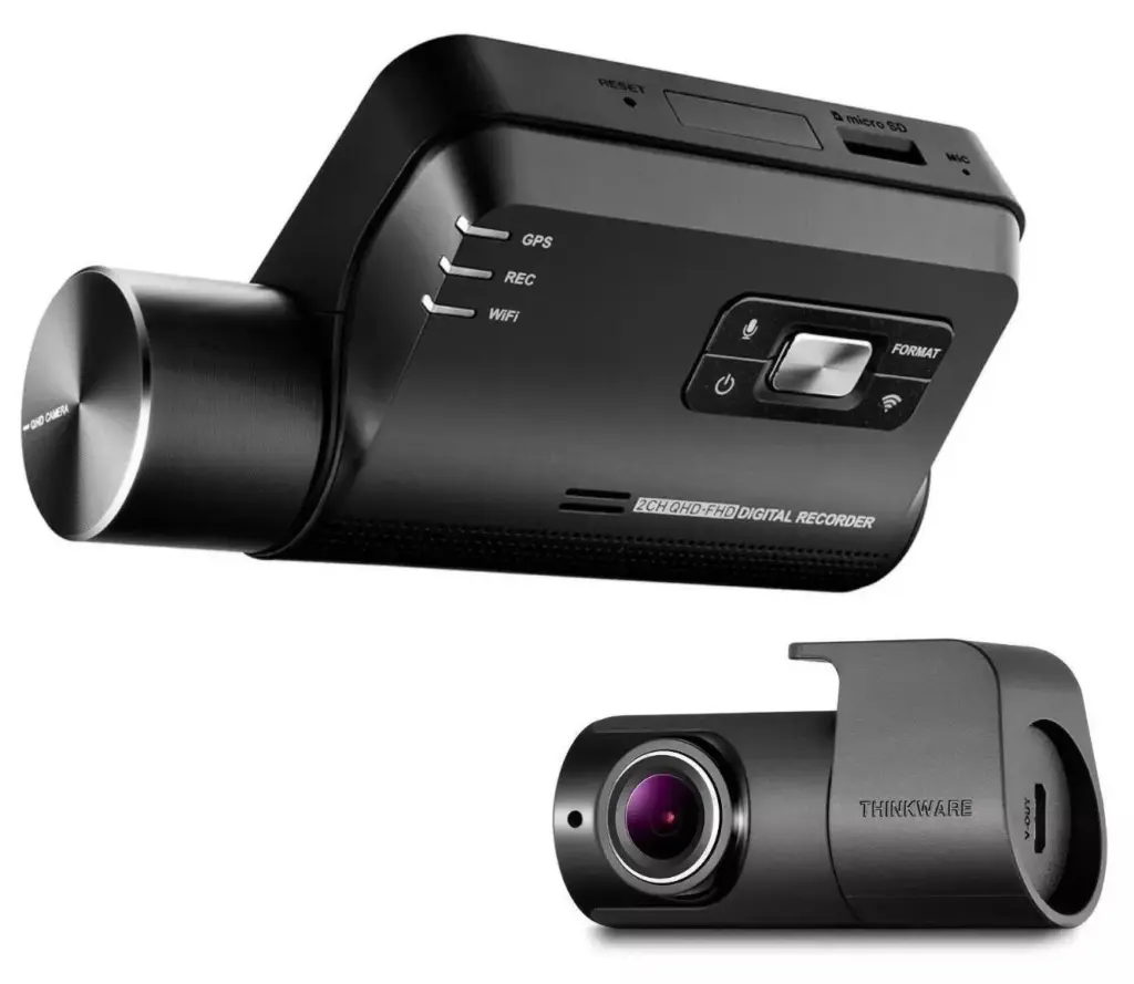 Thinkware Q850 Pro front and rear dash cam